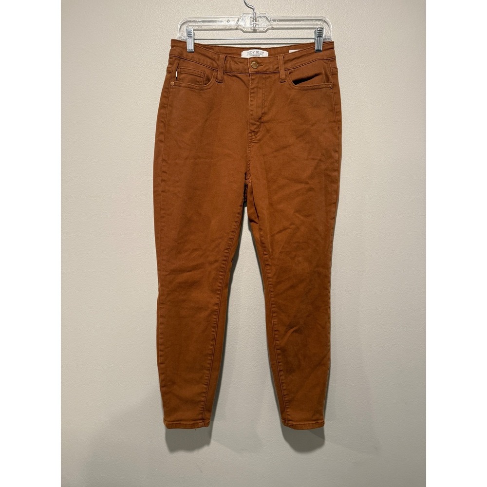 Judy Blue Slim Fit High Rise Rust Brown Jeans JB88105 BR Womens 9/29